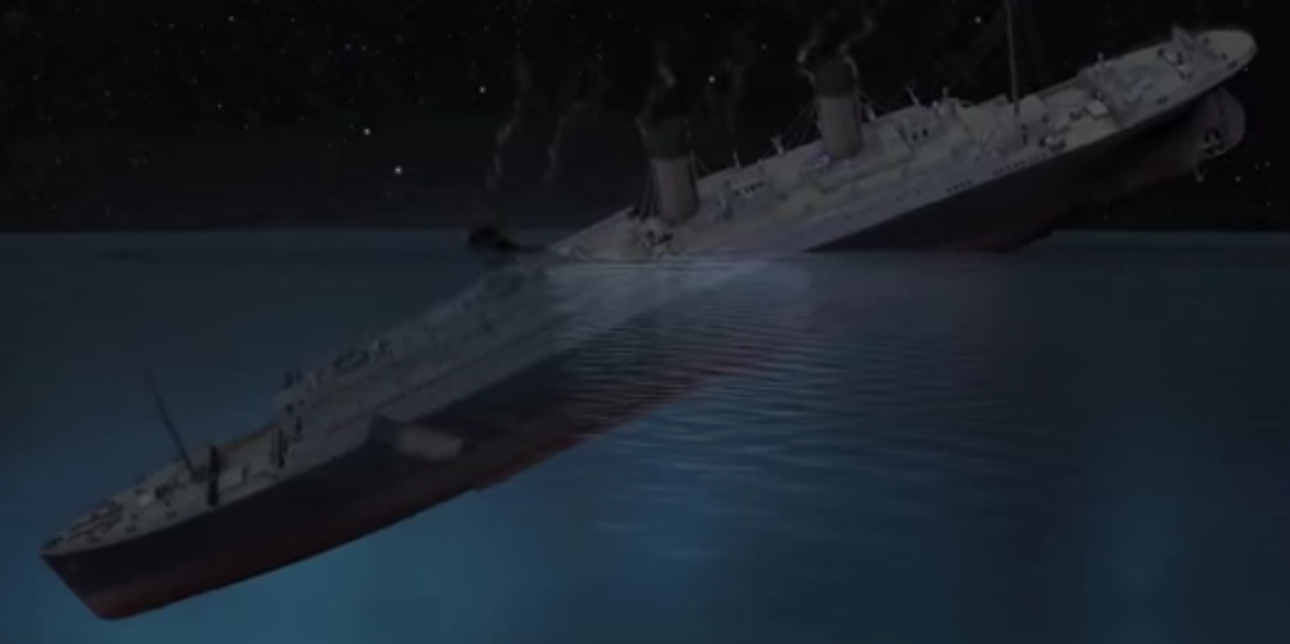 Titanic disaster image